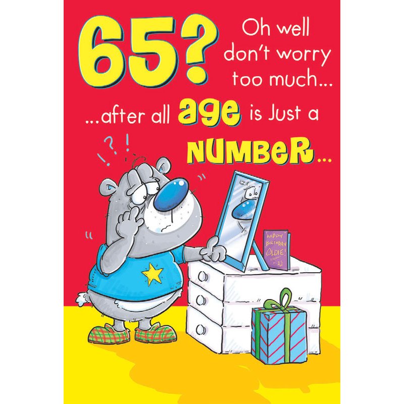 C75 MALE 65TH THE LAST LAUGH 6S