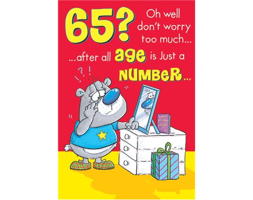 C75 MALE 65TH THE LAST LAUGH 6S