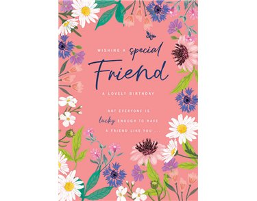 C75 FRIEND BIRTHDAY PETALS 6S