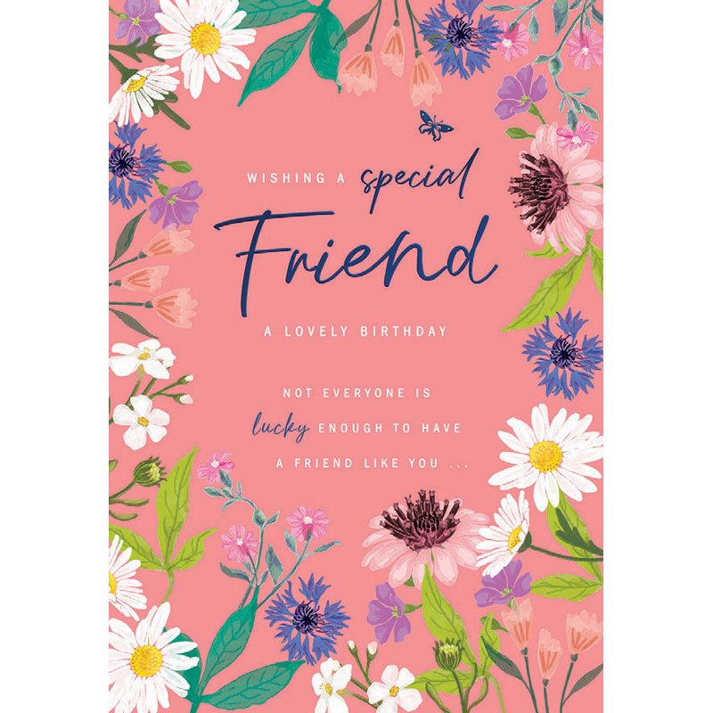 C75 FRIEND BIRTHDAY PETALS 6S