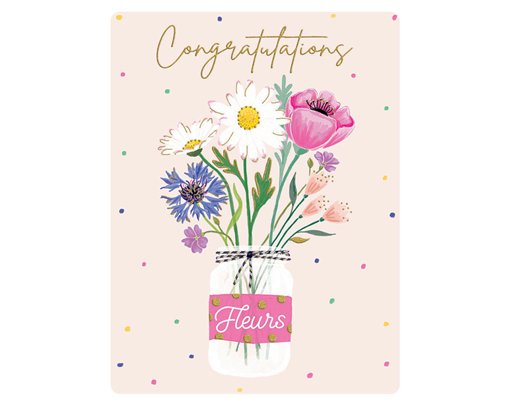 C50 CONGRATULATIONS PETALS 6S