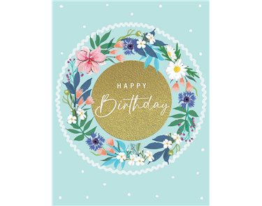 C50 OPEN BIRTHDAY PETALS 6S