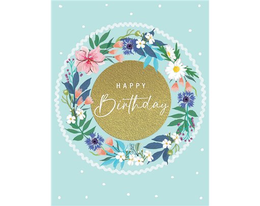 C50 OPEN BIRTHDAY PETALS 6S