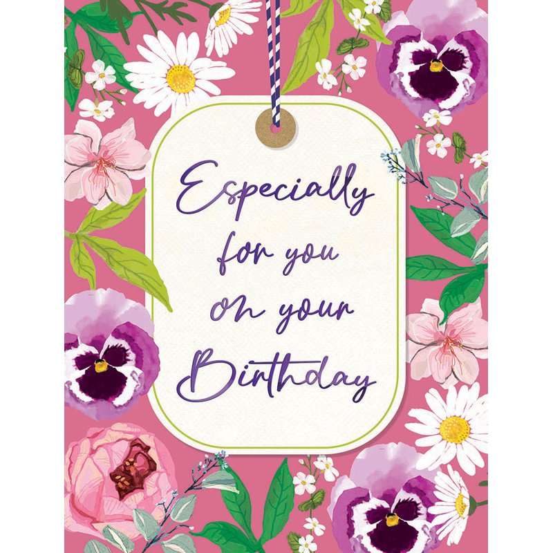 C50 OPEN BIRTHDAY PETALS 6S