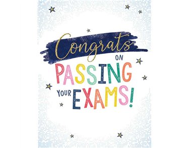 C50 EXAM CONGRATULATIONS BRIGHT SPARKS 6S