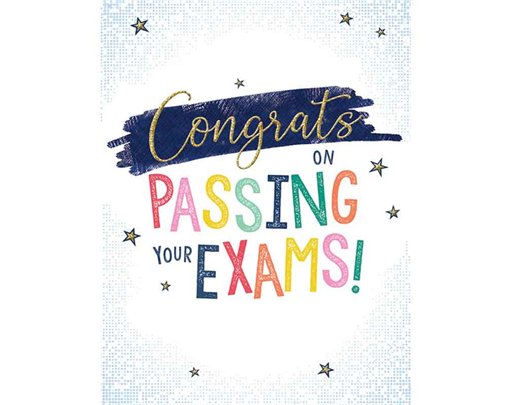 C50 EXAM CONGRATULATIONS BRIGHT SPARKS 6S