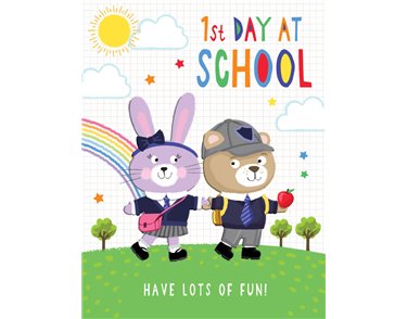 C50 FIRST DAY AT SCHOOL RAINBOW 6S