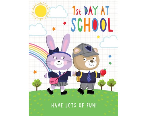 C50 FIRST DAY AT SCHOOL RAINBOW 6S