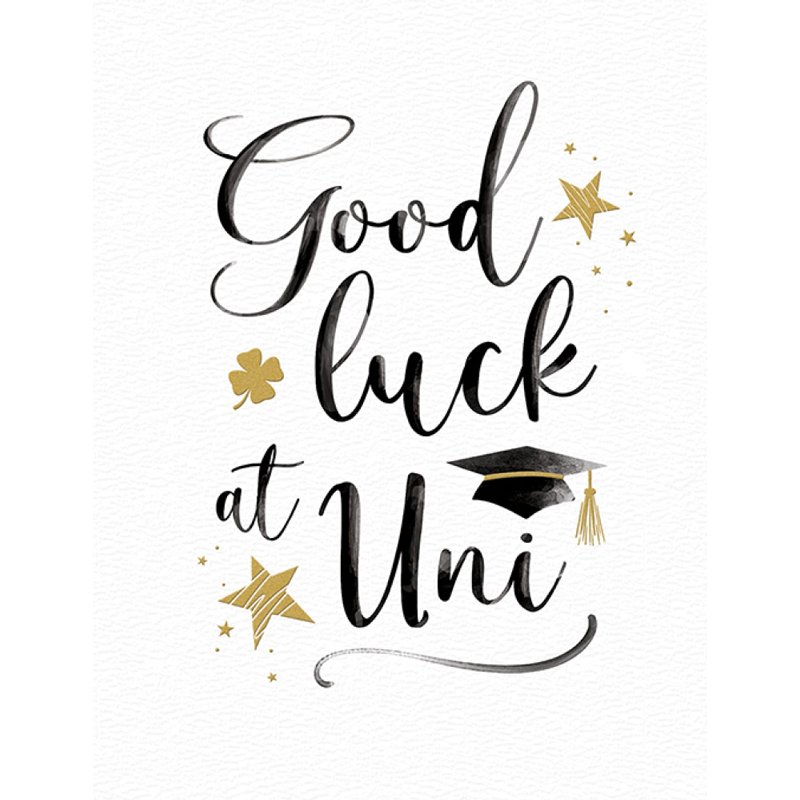 C50 GOOD LUCK AT UNIVERSTIY BRIGHT SPARKS 6S