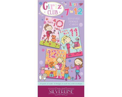 GIRLS CLUB AGE 7-12 FLATBOX 144S
