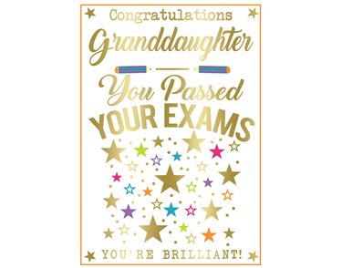 C50 GRANDDAUGHTER EXAM CONGRATS SILVERLINE 12S