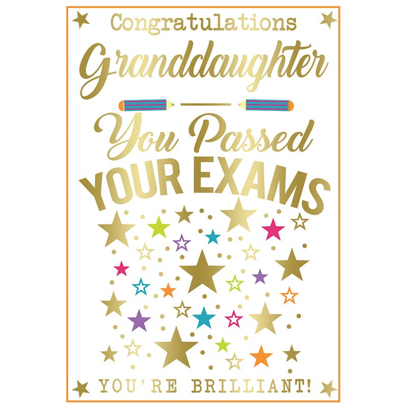 C50 GRANDDAUGHTER EXAM CONGRATS SILVERLINE 12S
