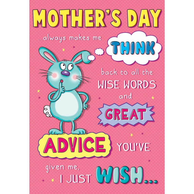 C75 MOTHER'S DAY THE LAST LAUGH COUNTER CARDS MOTHER'S DAY 6S
