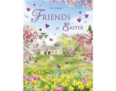 C50 FRIENDS SPECIAL THOUGHTS COUNTER CARDS EASTER 6S