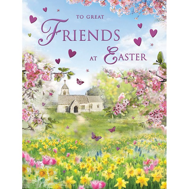 C50 FRIENDS SPECIAL THOUGHTS COUNTER CARDS EASTER 6S