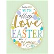 C50 OPEN LOVE EASTER WISHES COUNTER CARDS EASTER 6S