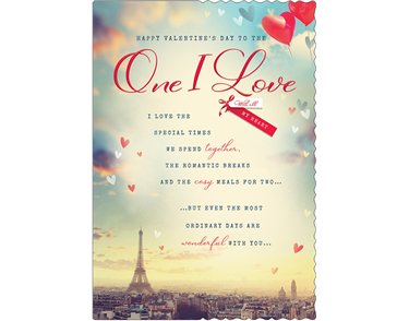 C90 ONE I LOVE APERTURE COUNTER CARDS VALENTINE'S DAY 6S