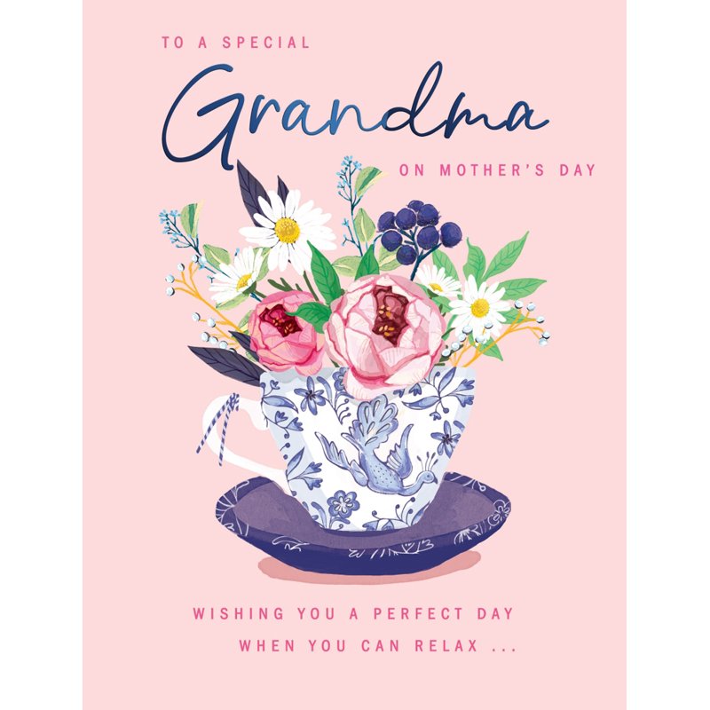 C50 GRANDMA  PETALS  COUNTER CARDS MOTHER'S DAY 6S