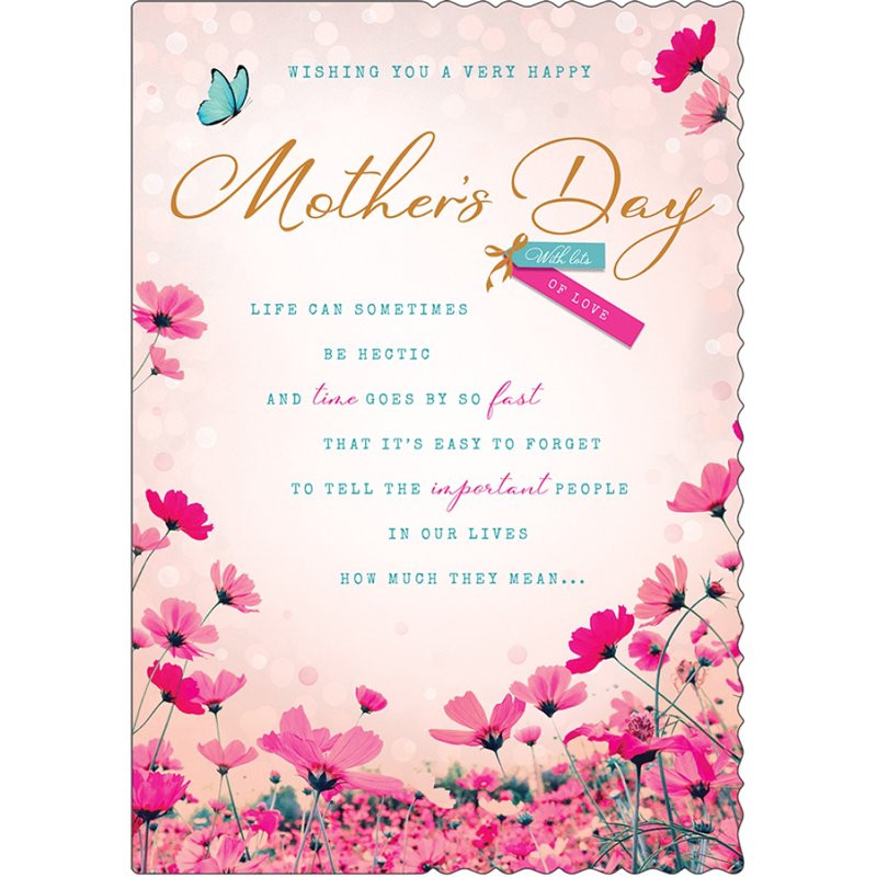 C90 MOTHER'S DAY APERTURE COUNTER CARDS MOTHER'S DAY 6S