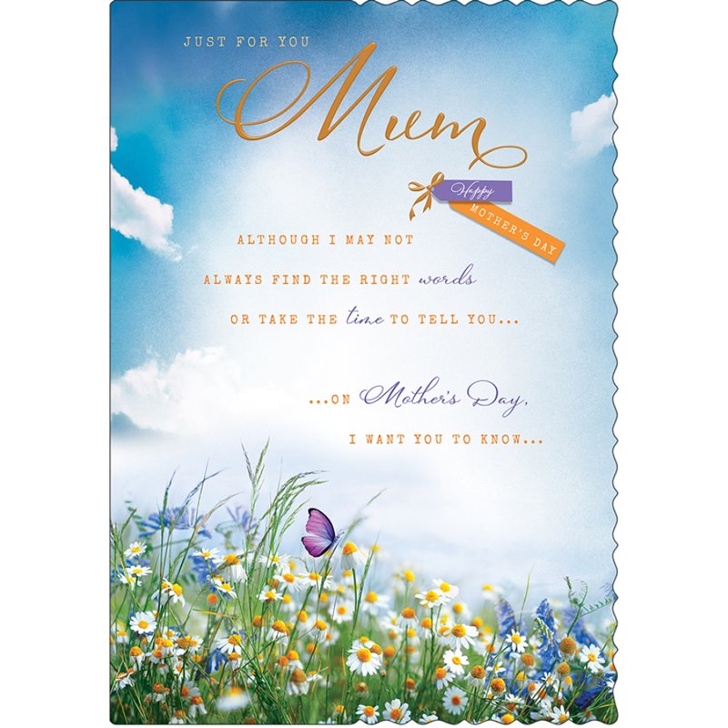 C90 MUM APERTURE COUNTER CARDS MOTHER'S DAY 6S