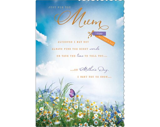 C90 MUM APERTURE COUNTER CARDS MOTHER'S DAY 6S