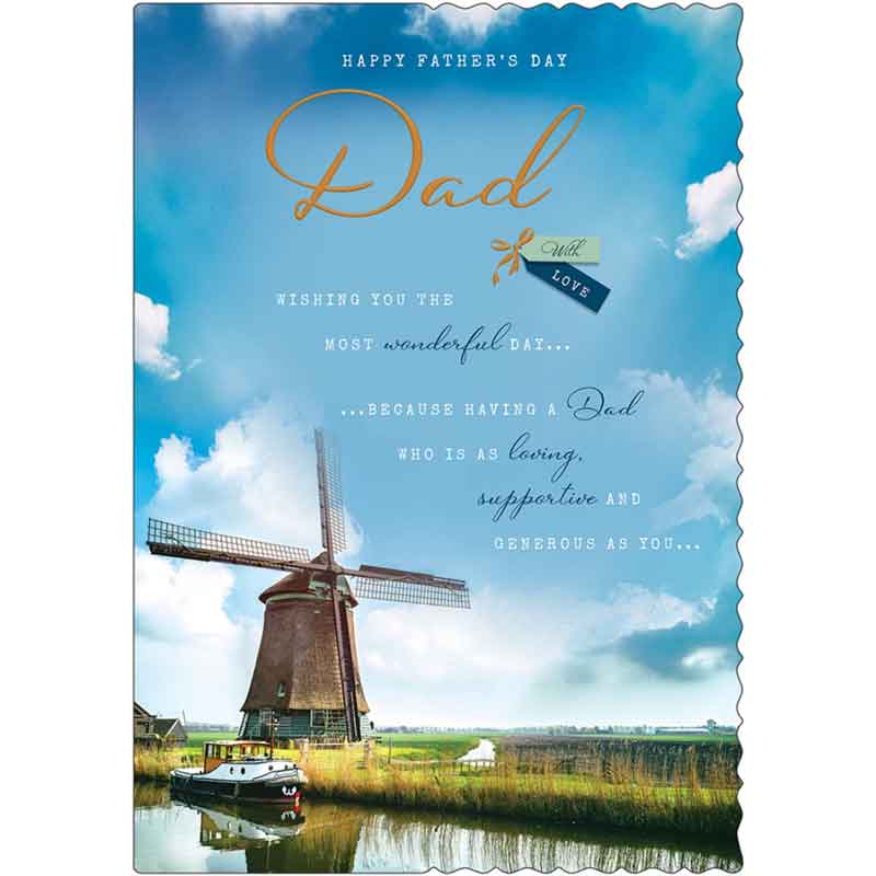 C90 DAD APERTURE COUNTER CARDS FATHER'S DAY 6S