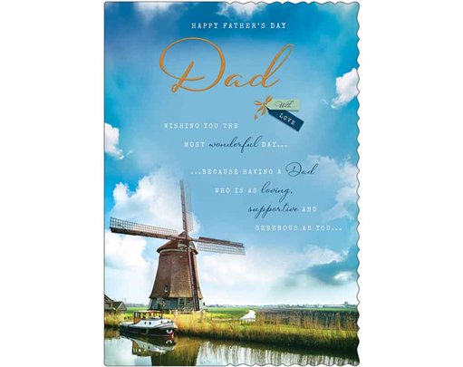 C90 DAD APERTURE COUNTER CARDS FATHER'S DAY 6S
