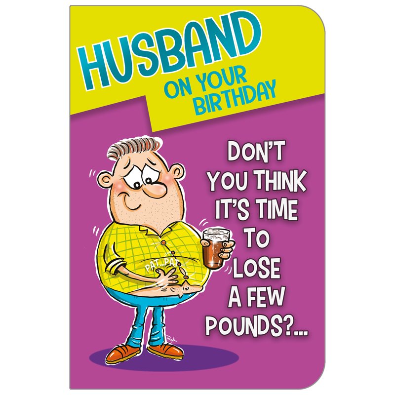 C75 HUSBAND HUMOUR QUIP & WIT 6S