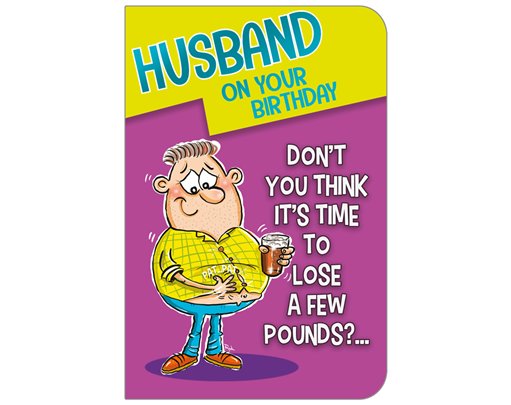 C75 HUSBAND HUMOUR QUIP & WIT 6S