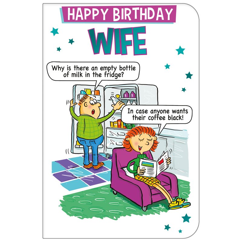 C75 WIFE HUMOUR QUIP & WIT 6S