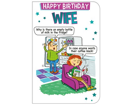 C75 WIFE HUMOUR QUIP & WIT 6S