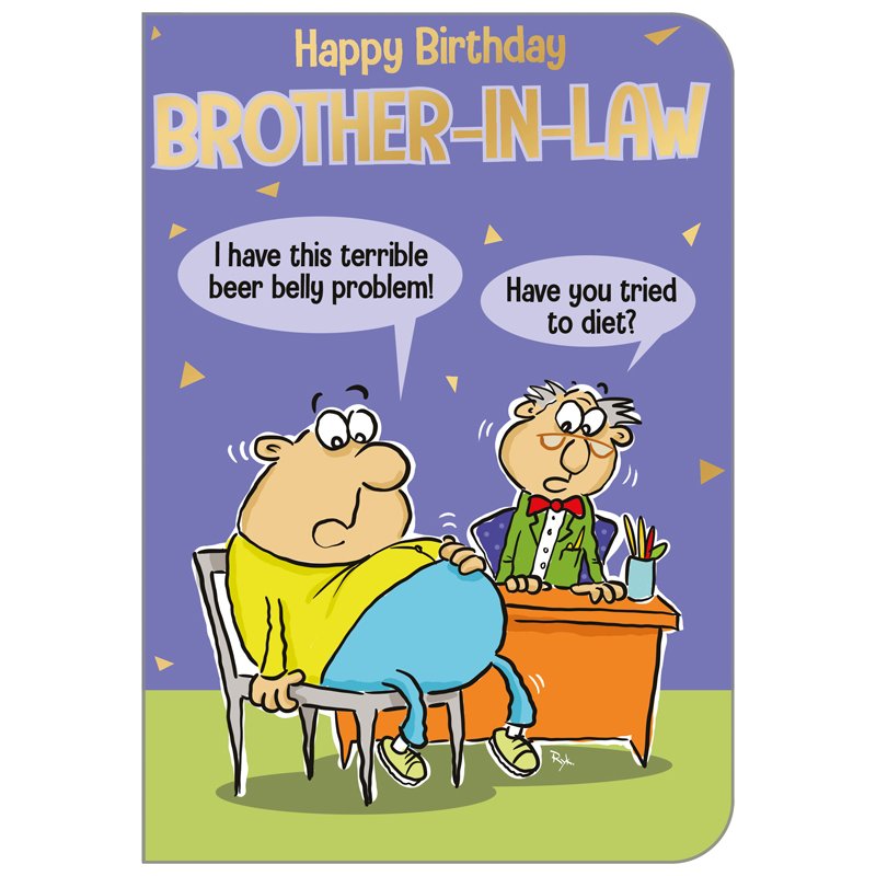 C50 BROTHER-IN-LAW HUMOUR QUIP & WIT] 6S