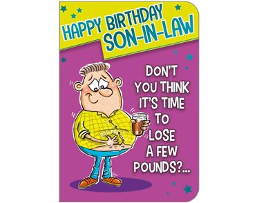 C50 SON-IN-LAW HUMOUR QUIP & WIT 6S