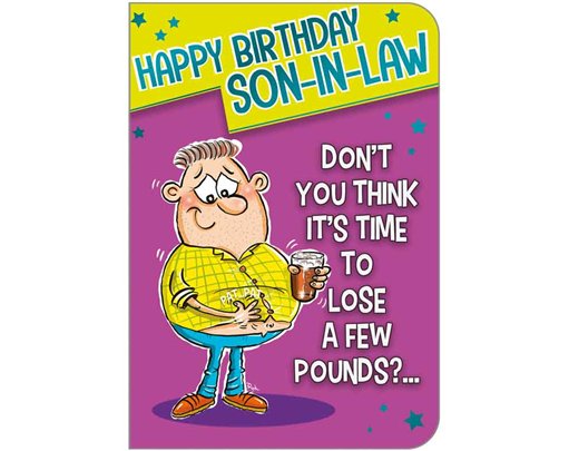 C50 SON-IN-LAW HUMOUR QUIP & WIT 6S