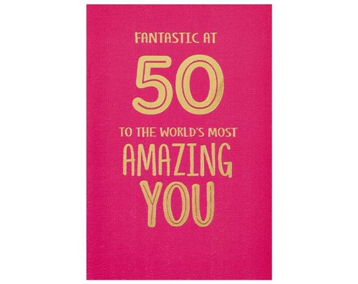 C50 50TH FEMALE MILESTONE AGES 6S