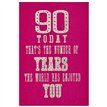 C50 90TH FEMALE MILESTONE AGES 6S