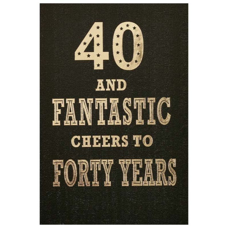 C50 40TH MALE MILESTONE AGES 6S