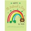 7x5in RAINBOW ST PATRICK'S DAY REGAL 6S