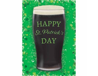 7x5in PINT ST PATRICK'S DAY REGAL 6S