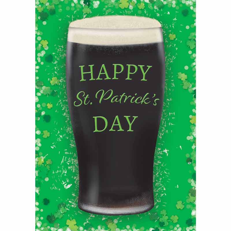 7x5in PINT ST PATRICK'S DAY REGAL 6S