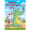 7x5in DRAGON ST GEORGE'S DAY REGAL 6S