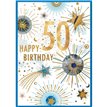C50 MALE 50TH BIRTHDAY ISABELS GARDEN 6S