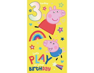 Peppa Pig 3 Today - Lets Play On Your Birthday