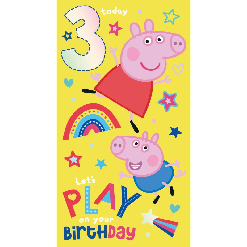 Peppa Pig 3 Today - Lets Play On Your Birthday