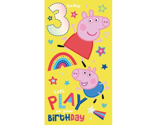 Peppa Pig 3 Today - Lets Play On Your Birthday