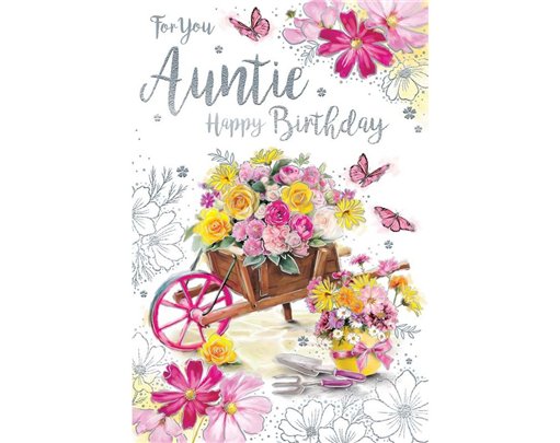 C75 AUNTIE BIRTHDAY KINGFISHER 6S