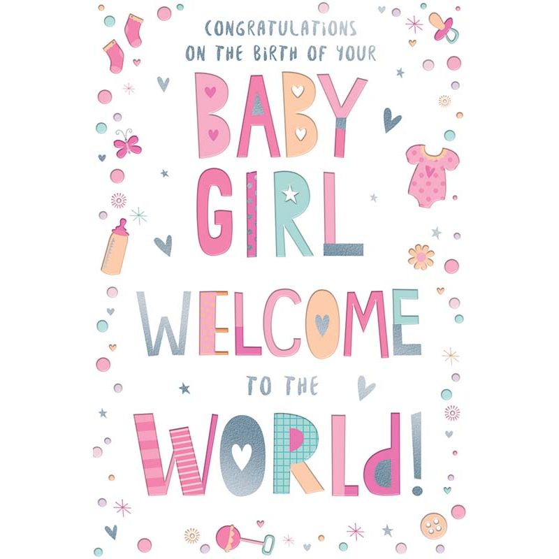C75 BABY GIRL CONGRATS KINGFISHER 6S