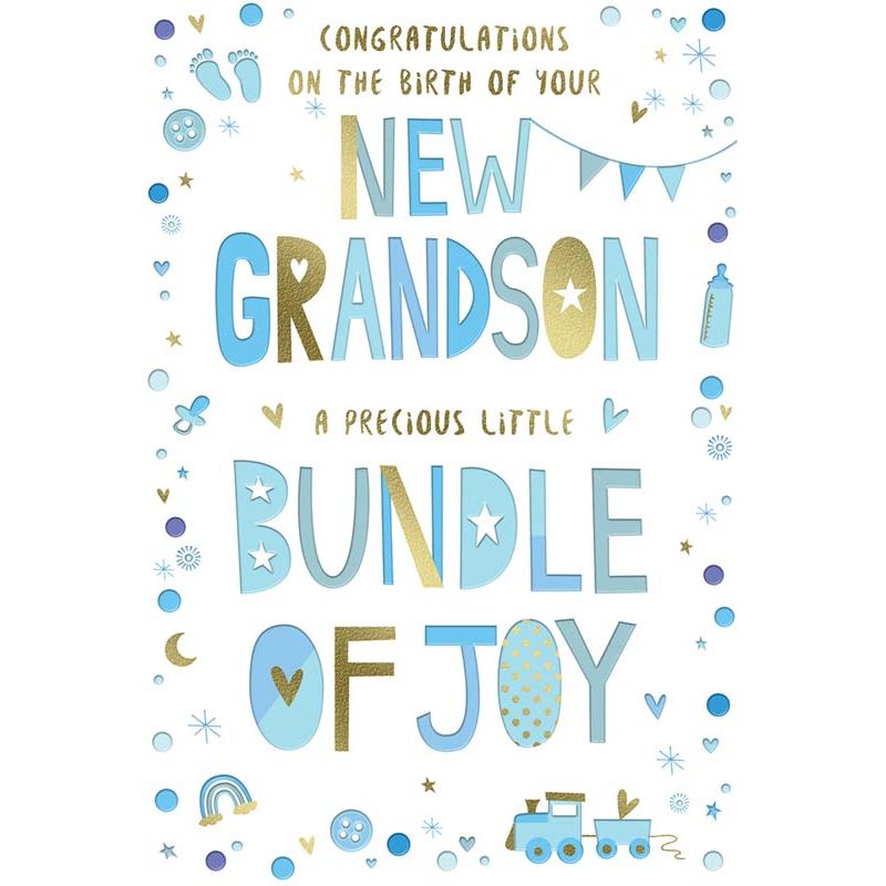 C75 BABY GRANDSON CONGRATS KINGFISHER 6S