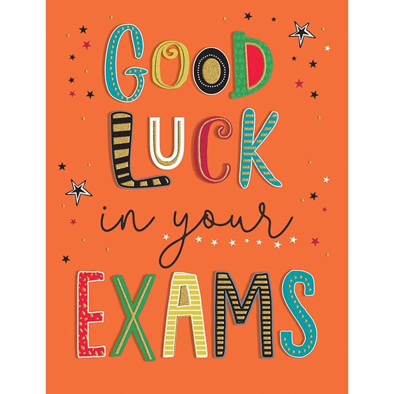 C50 GOOD LUCK IN EXAMS BRIGHT SPARKS 6S