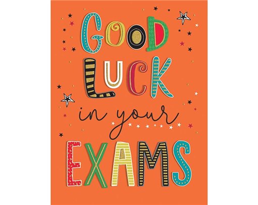 C50 GOOD LUCK IN EXAMS BRIGHT SPARKS 6S